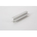 Врезной торцевой профиль ручка Н1 алюминиевый L=5950мм алюминий Brush для плиты 18мм