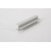 Врезной торцевой профиль ручка Н1 алюминиевый L=5950мм алюминий (серебро) для плиты 18мм