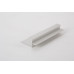 Врезной торцевой профиль ручка Н2 алюминиевый L=5950мм алюминий Brush для плиты 18мм